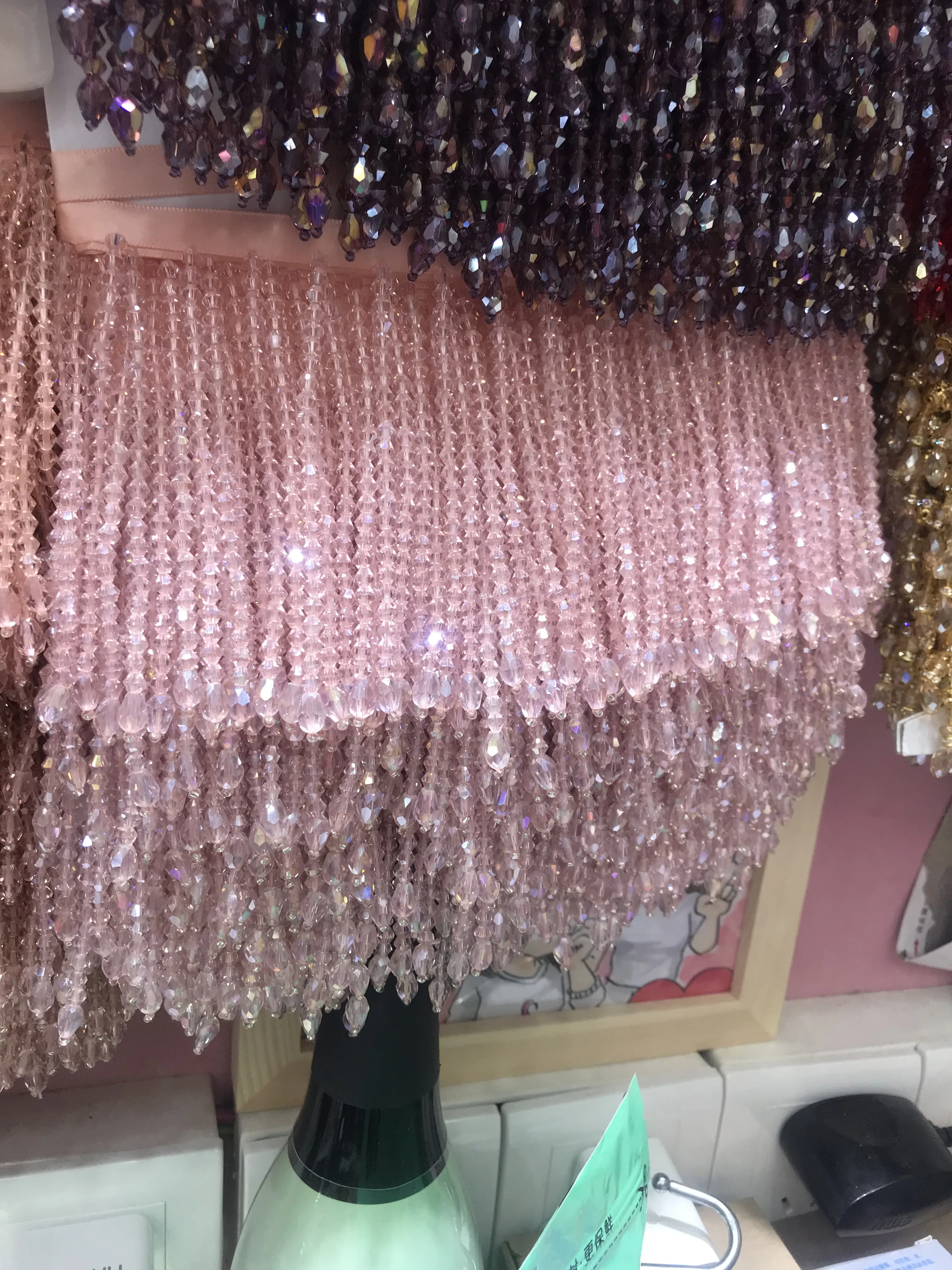 Зеленая бахрома ручной работы 8 10 см ширина 5 ярдов|Кисти бахрома| |