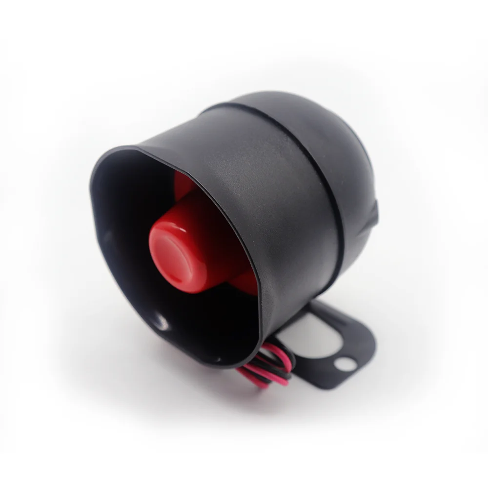 Автомобильная сигнальная сирена SI01 черная 12 В постоянный ток 15 Вт 1 тон|siren horn|sirene