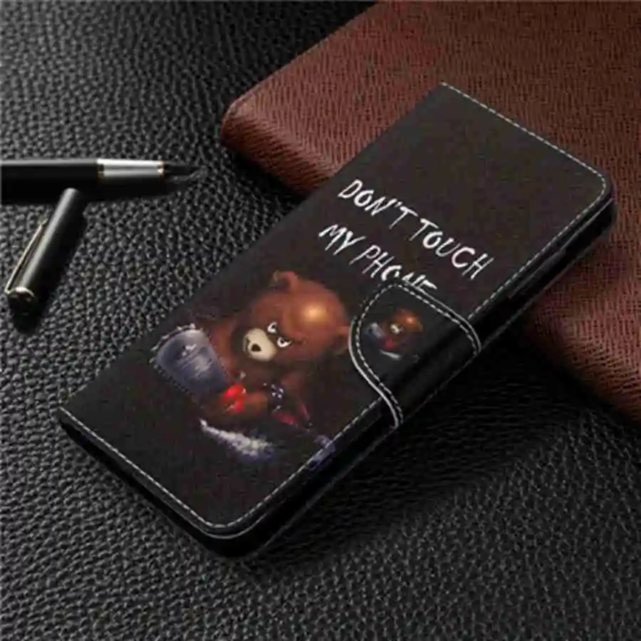 

Stand Business Phone Holster For Redmi Note 9 8 8T 7 6 5 4 Pro For Redmi 4A 4X 5 6 7 7A 8 8A 9 9A 9C 10X Cards Wallet Phone Case