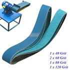 5 шлифовальный ремень 914*50 мм 2x36 для шлифовки по металлу и дереву 40 60 80 120 смешанные зерна для полировки материалов для обуви по дереву