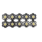 Светодиодная лампа, 50 шт.лот, 1 Вт, 3 Вт, Холодныйтеплый белый свет, 3500 К, 6500 К, 15000 к