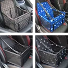 Чехол для на автомобильное сиденье для перевозки собак-переноска для домашних питомцев, коврик для кошек, одеяло, защитный гамак, водонепроницаемая сумка на сиденье