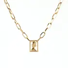 Женское колье из нержавеющей стали в стиле панк