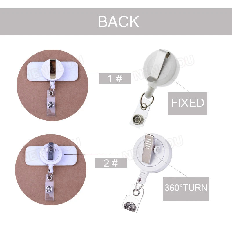 NENGDOU Band Aid Embroidery Retractable Card Holder Cute Cartoon Doctor Nurse Exhibition ID Name Badge Reel Office Supplies | Дом и сад