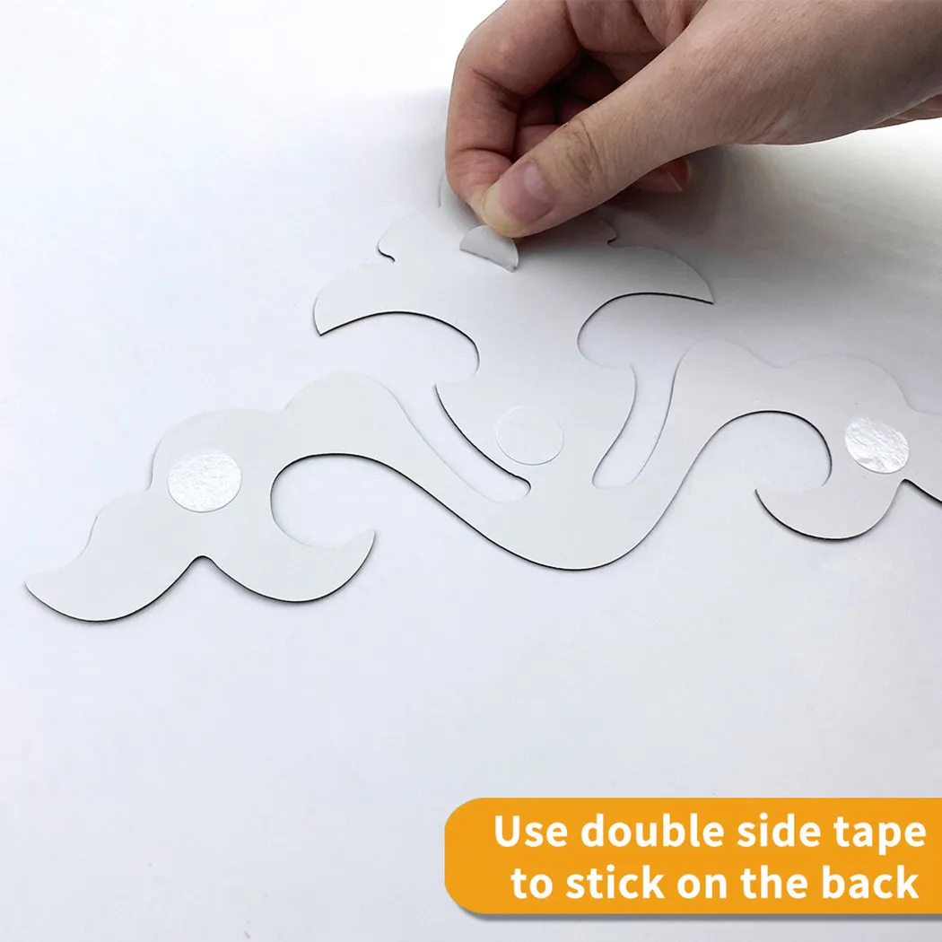 4 шт. диагональные наклейки на стену 15 х15 см | Дом и сад