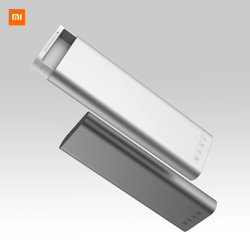 Xiaomi Mijia Youpin MIIIW металлический ящик портативный корпус ручки алюминиевый корпус кнопочный переключатель для школы офиса