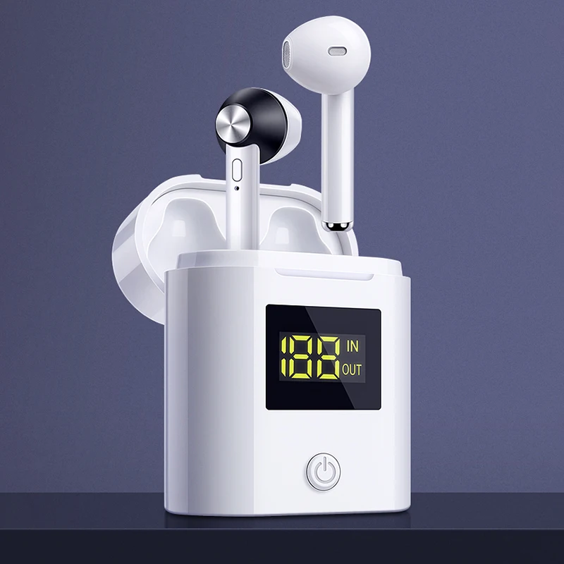 D019 портативные TWS Беспроводные Bluetooth 5 0 наушники 3D стерео звук