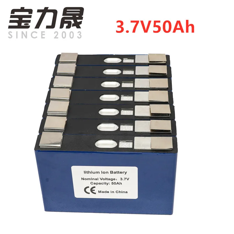 2020 новый 7 шт Высокое качество NCM 3 V 50Ah 1000 раз жизненный цикл призматическая ячейка