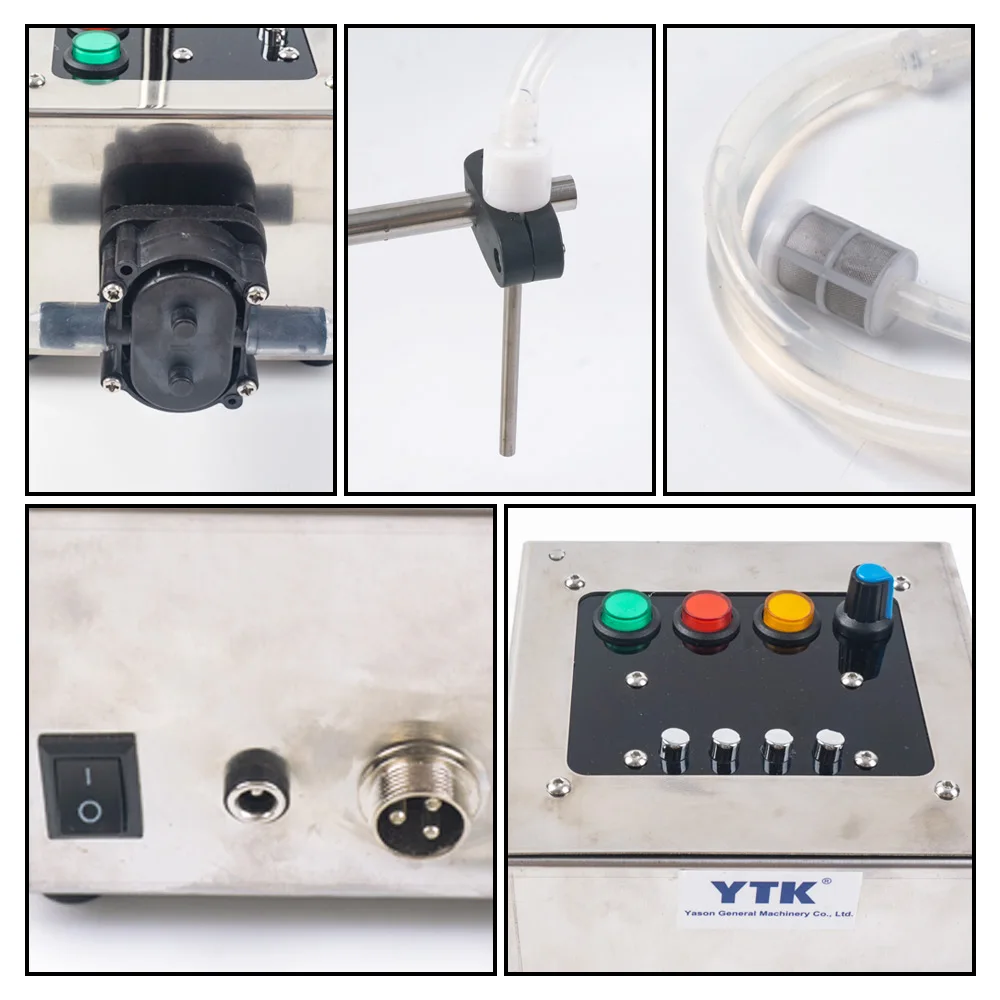 Термостойкая разливочная машина для жидкостей из нержавеющей стали 35 Вт
