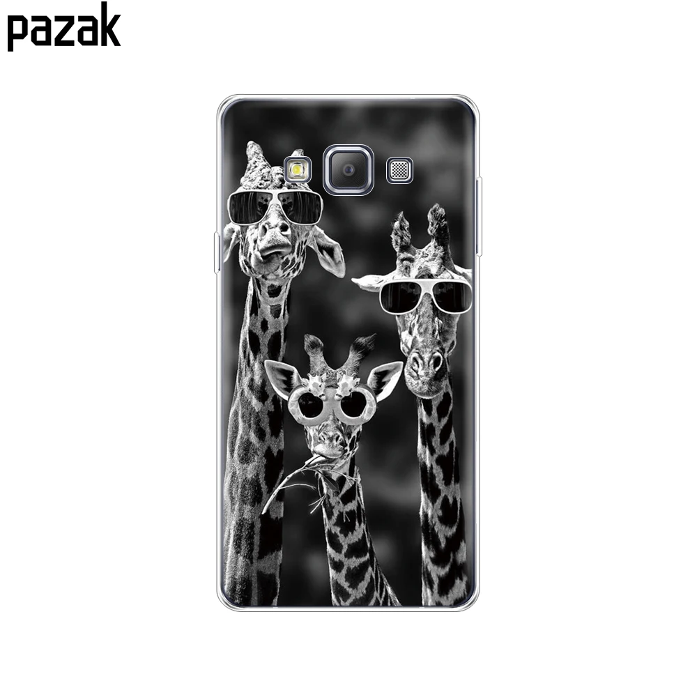 Силиконовый чехол для Samsung Galaxy A7 2015 Чехлы мягкая задняя крышка из ТПУ A700 A700F
