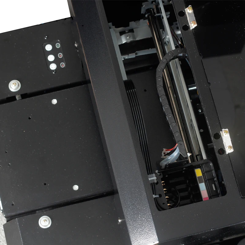 Маленький УФ принтер пьезоструйная технология печатающей головки Epson возможна