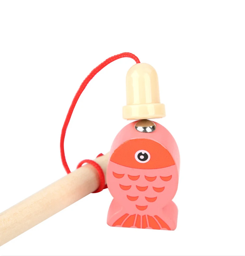 

Wooden Magnetic Fishing Toy Baby Puzzle Board Game Preschool Teaching Aids Educational Toys For Children Gifts