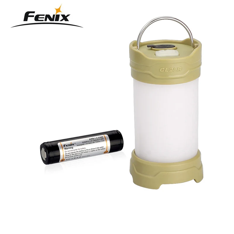 Туристический светильник Fenix CL25R 350 лм с зарядкой от микро USB|Портативные