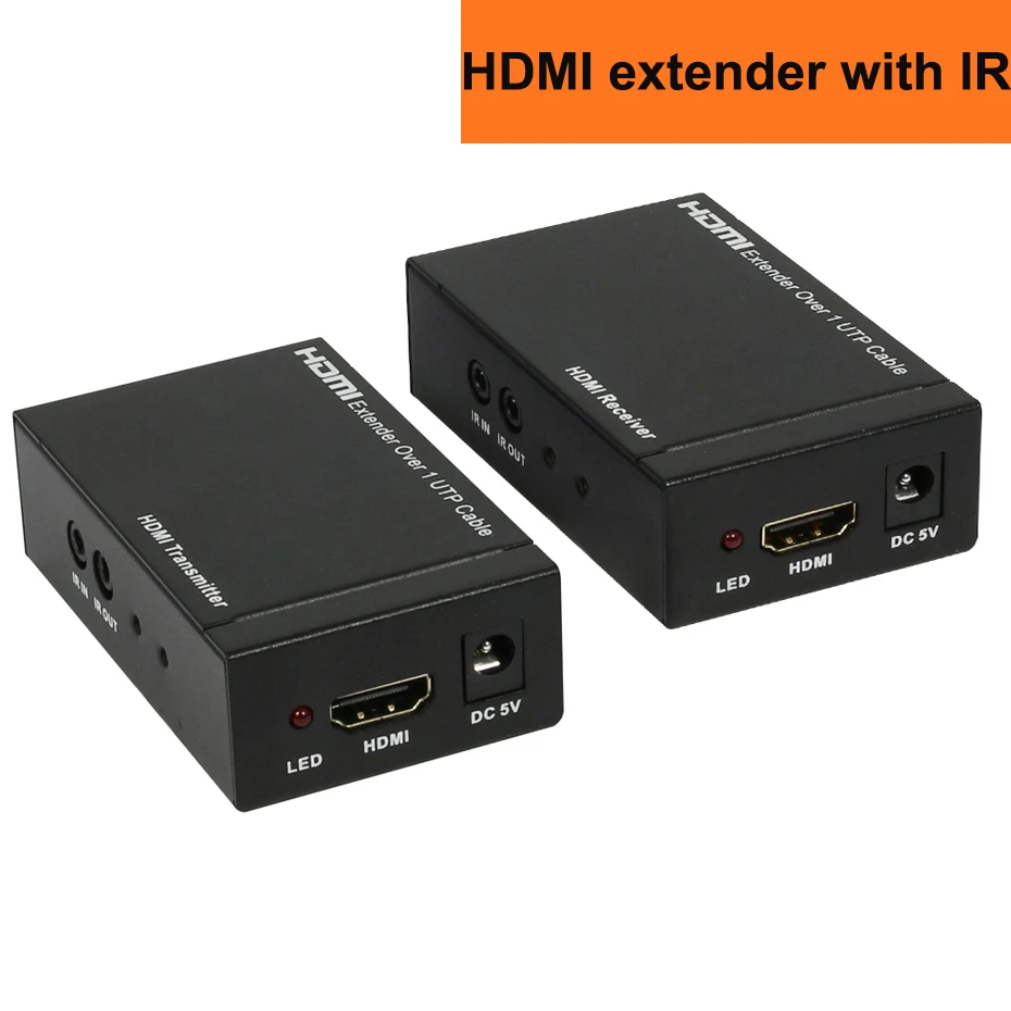 HDMI-расширитель разветвитель cat5E/6 UTP кабель HDMI ИК-расширитель с петлей и