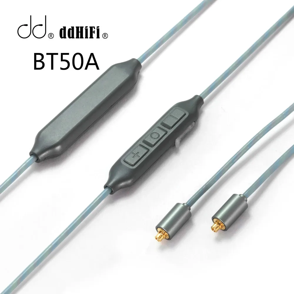 

Кабель для наушников DD ddHiFi BT50A с Bluetooth, высокочистый кабель OCC и разъем MMCX, Qualcomm QCC3034, поддерживает SBC/AAC/aptX HD