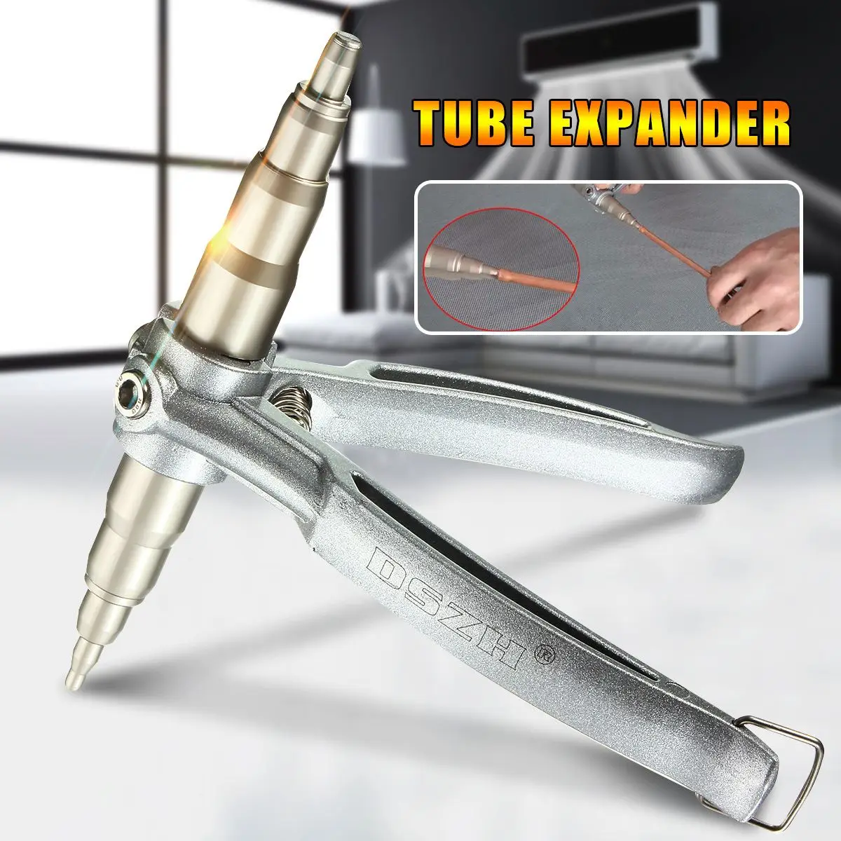 

Tube Expanders Air Conditioner Install Repair Hand Expanding Tool Hot Refrigeration Copper Pipe Manual Tube Expander Powers Tool