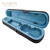 naomi triangular lightweight suspension carry violin hard canvas case 18 14 12 34 44 fiddle