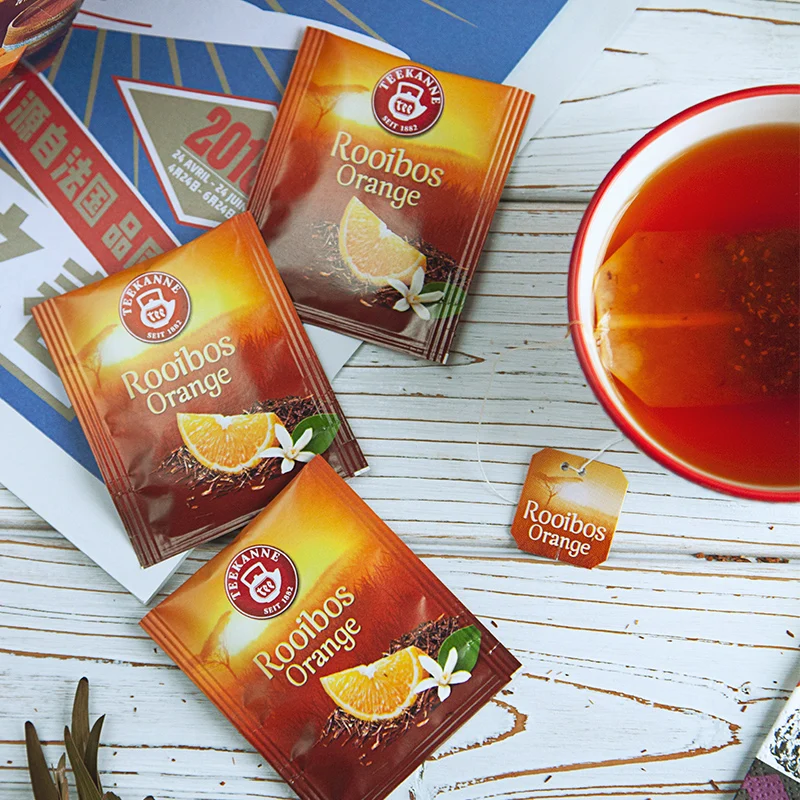 Оранжевый ройбуш напиток 35 г/кор. Бесплатная доставка | Красота и здоровье