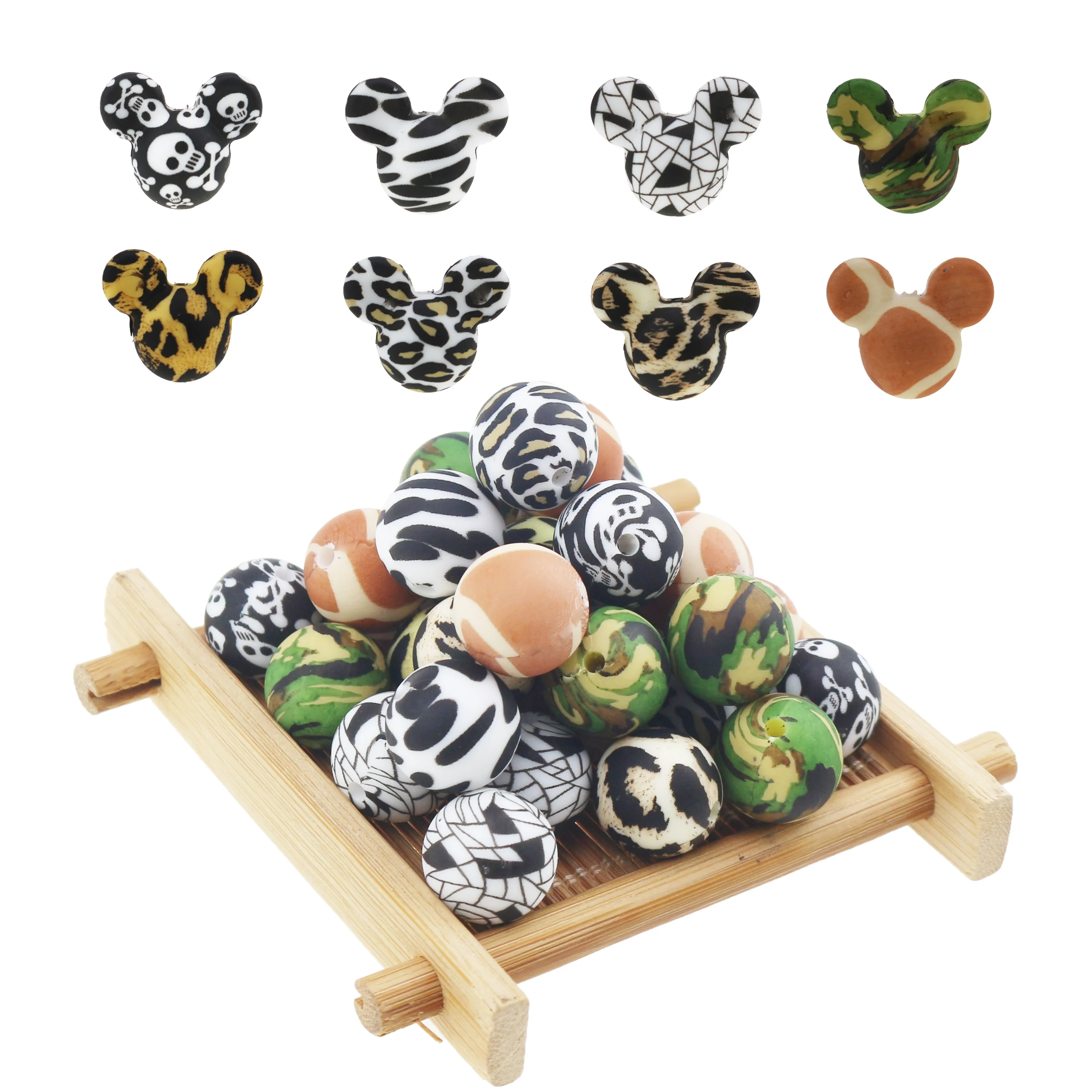 10 мм круглый свободные силиконовые бусины для прорезиненное Силиконовое