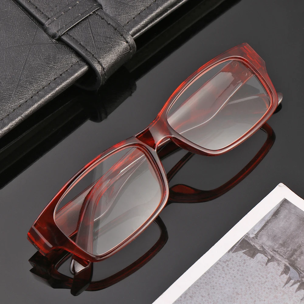 + 1 0 ~ 4 унисекс модные ультралегкие очки для чтения антирадиационные дальнозоркие