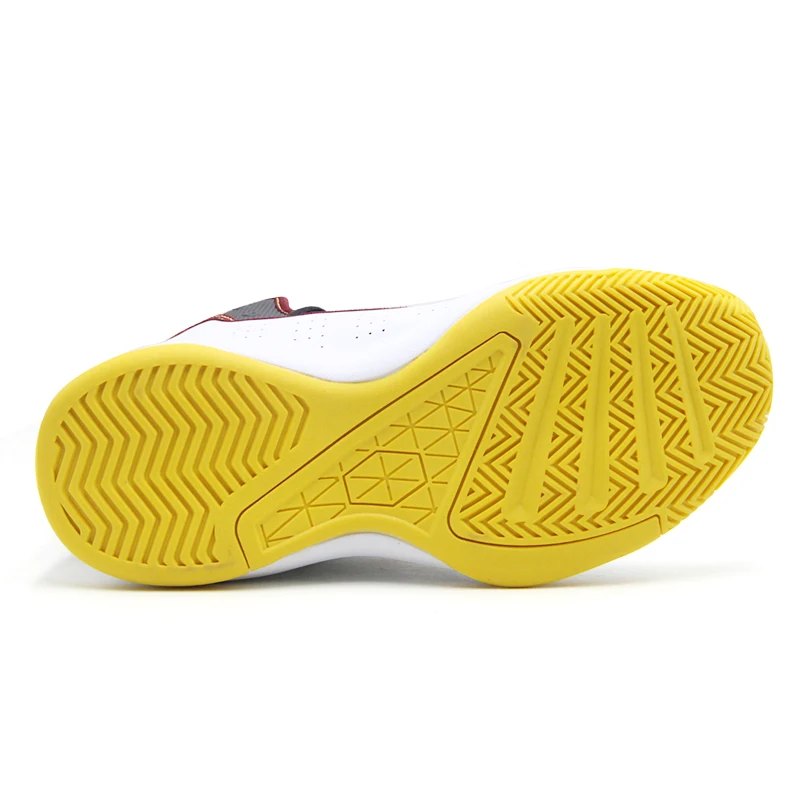 Bjakin белые и желтые мужские баскетбольные кроссовки большого размера 47 удобные из