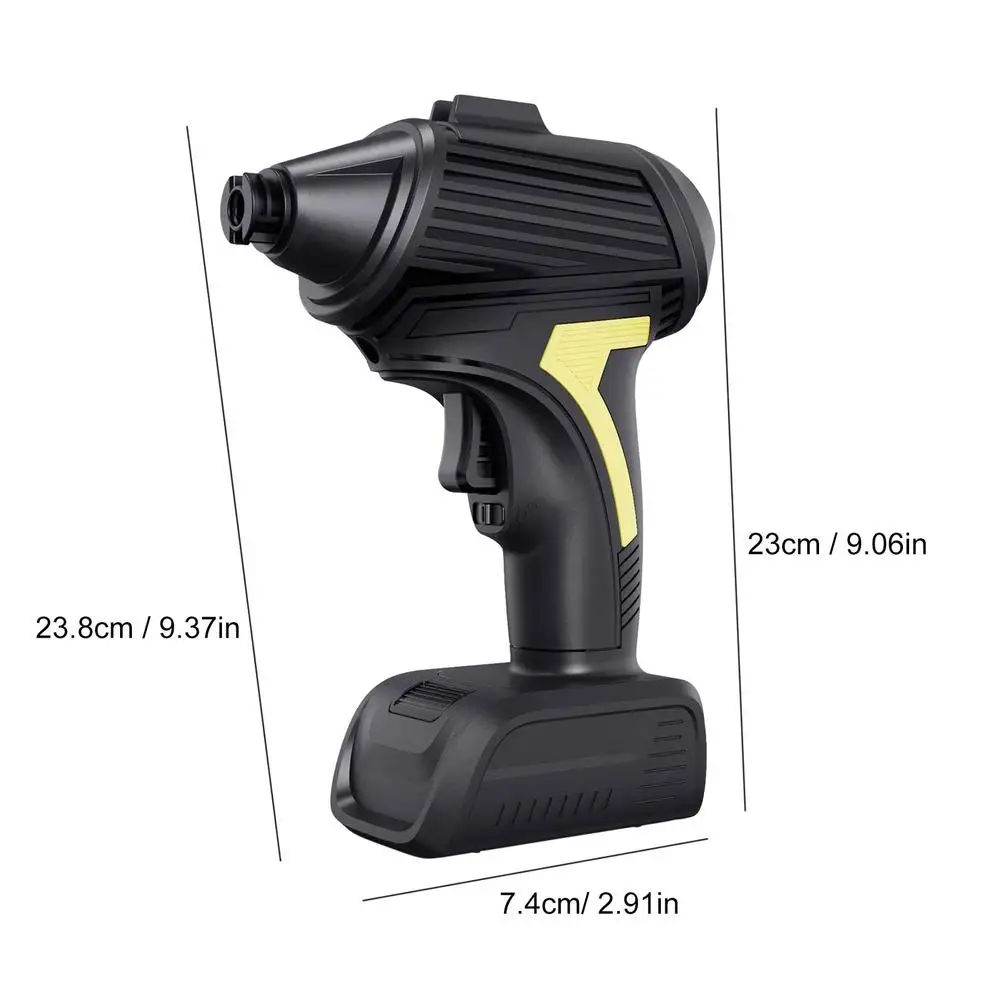

Handheld Air Compressor With USB Rechargeable Battery 150psi Wireless Portable Rechargeable Air Inflator Digital Pressure Gauge