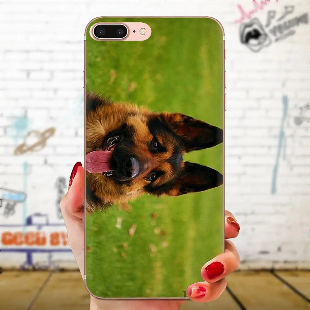 ТПУ защитный чехол немецкая овчарка в продаже роскошный классный для Xiaomi Redmi Note 2 3