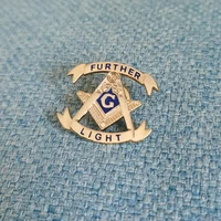 wholesale 1 25 masonic further light lapel pin gifts ornaments fraternal items