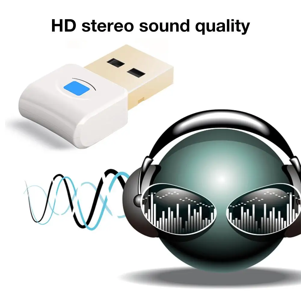 Беспроводной usb адаптер Bluetooth 4 0 Настольный Wi Fi аудио приемник передатчик для