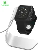 подставка для часов FLOVEME металлический алюминиевый держатель зарядного устройства для Apple Watch, Держатель зарядного устройства для Apple i Watch, з...
