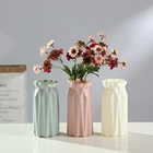 Lastic белая ваза, украшение для дома, ваза, имитация керамики, цветочный горшок, корзина для цветов, декоративная ваза в скандинавском стиле