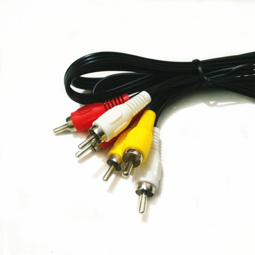 Композитный аудио-видео AV кабель 3 RCA к штекер кабелю ТВ-приставка проводка плеера