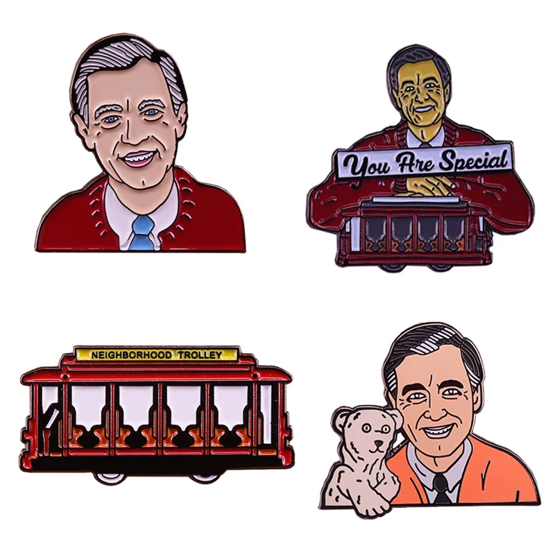 Эмалированная булавка для марионетки медведя на колесиках Ностальгический