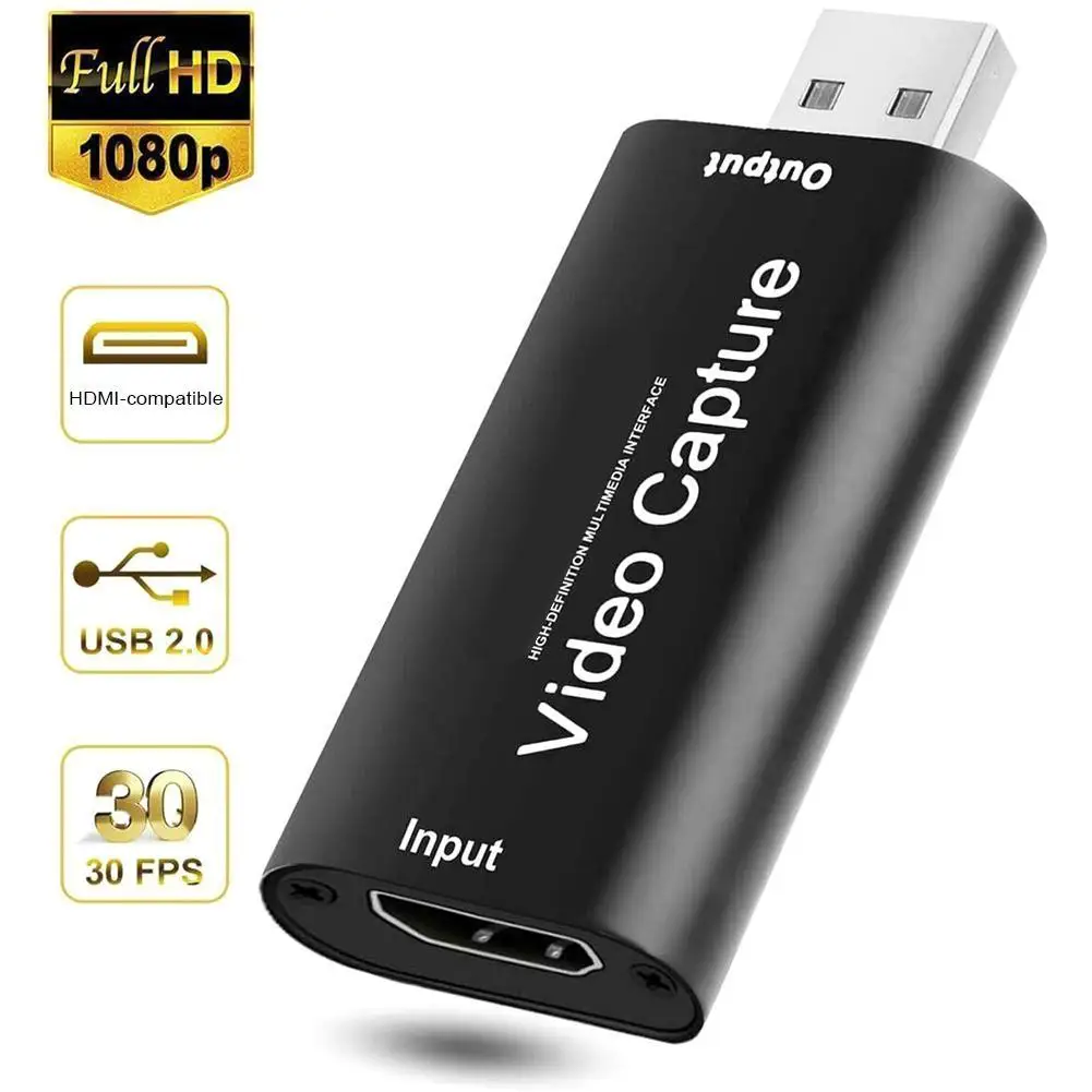 Карта видеозахвата 4K usb 2 0 HDMI совместимый рекордер записывающее устройство для PS4