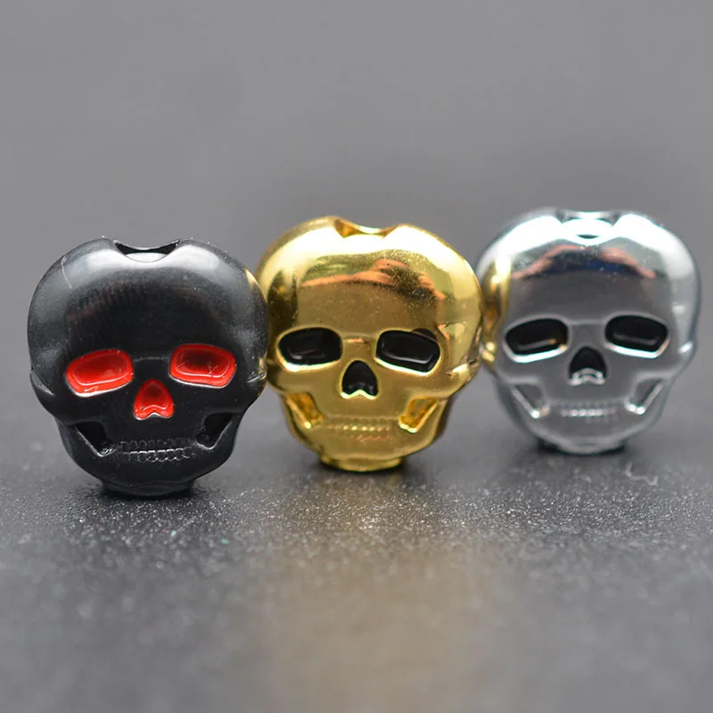 6 шт Пластик череп голова Форма гитары настроечный винт тюнер подающий воздух в