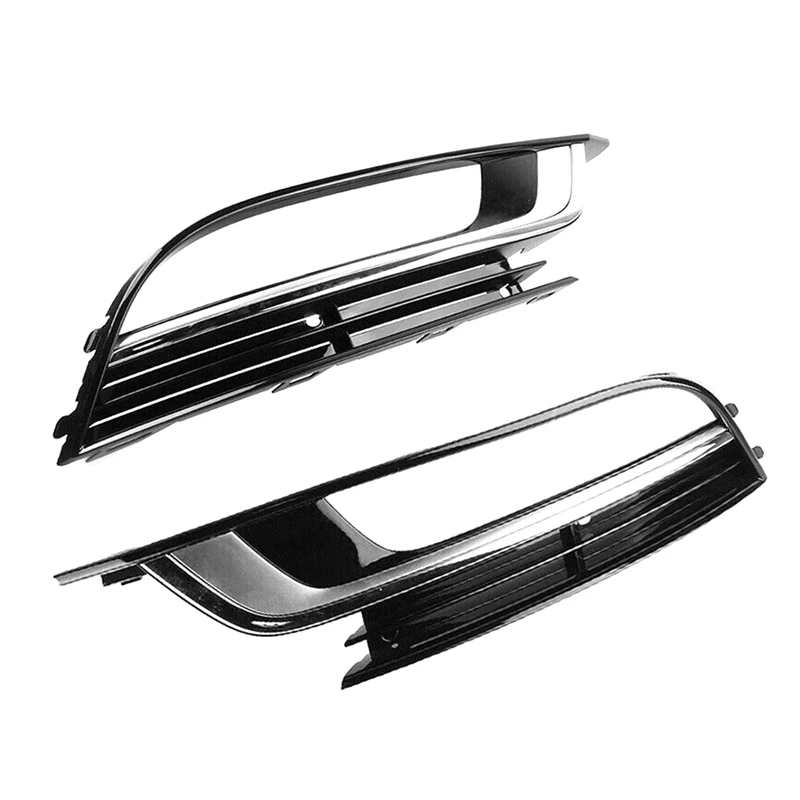 

1 Pair Bumper Grill Bezel Fog Light Cover for CC 2013-2016 35D853666 35D853665