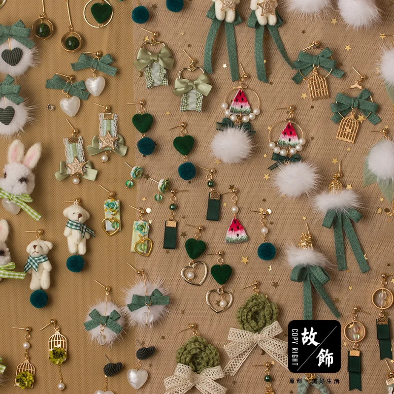 

Lolita Hand Made Japanese style Ear Stud Elegant South Korea Women's Cool Earrings Creative Pearl Simple