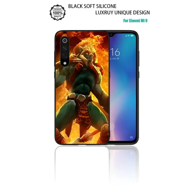 

Game Df Dota 2 For Redmi Note 9S 9 Case Back Cover Cute For Xiaomi Mi 9 9SE 10 A3 Note 10 Lite Soft Silicon TPU