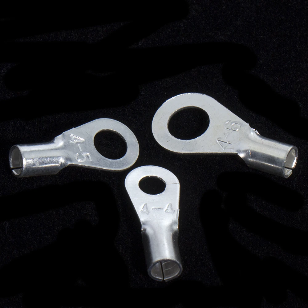 450/360pcs Cold press bare terminals plug Round Cable Wire Electrical Connector Copper nose Ring O-Type combination set Kit - купить по