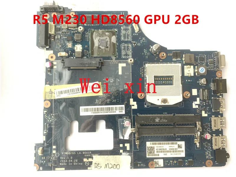 LA 9641P материнская плата для ноутбука Lenovo G510 VIWGQ/GS HM87 PGA947 DDR3L HD8750M 2 Гб|Материнские