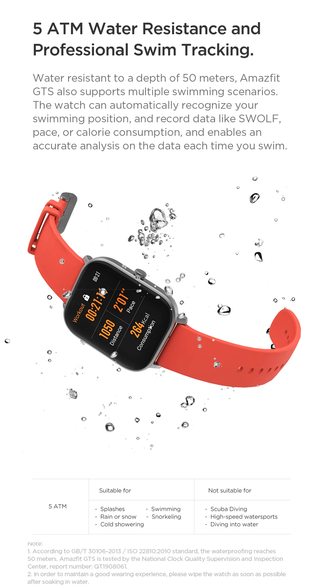 Глобальная версия Amazfit GTS мужские Смарт-часы 1,6" retina дисплей водонепроницаемые Смарт-часы 14 дней батарея управление музыкой черный Firday