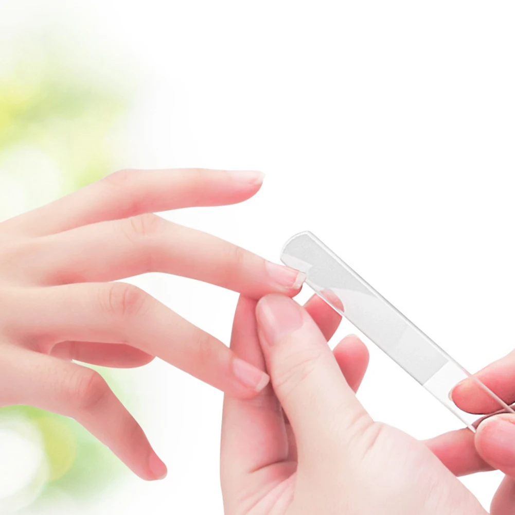 Портативный нанометровый стеклянный пилочка для ногтей шлифовальный аппарат