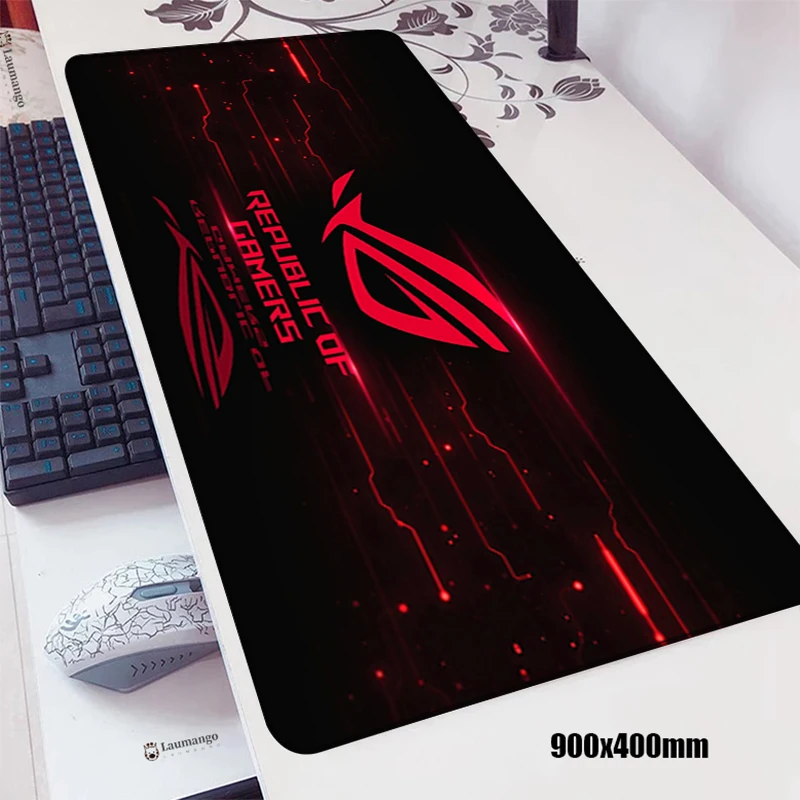 

Hot Desk Mause Pad Mouse Rug Asus Rog Large Computer Mousepad Gamer Rubber Mat Pc Mats Kawaii Accessories Gaming Laptop Mausepad