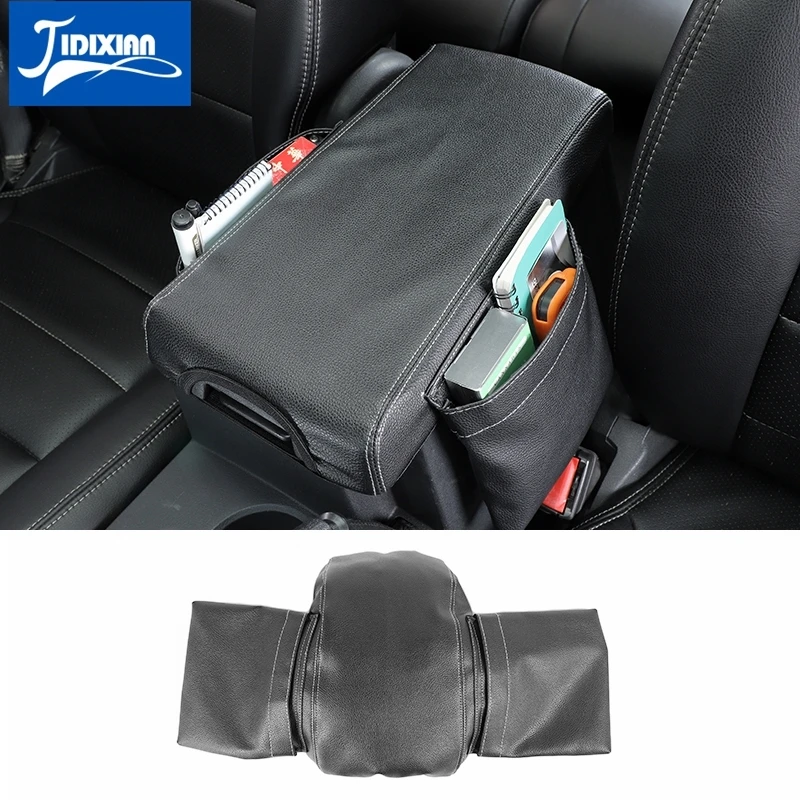 

JIDIXIAN Stowing Tidying Car Armrest Box Pad Storage Bag for Dodge Nitro 2007 2008 2009 2010 2011 2012 Interior Accessories