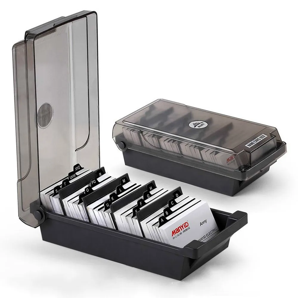 4 плата делителя визитная карточка индекс держатель коробка для хранения