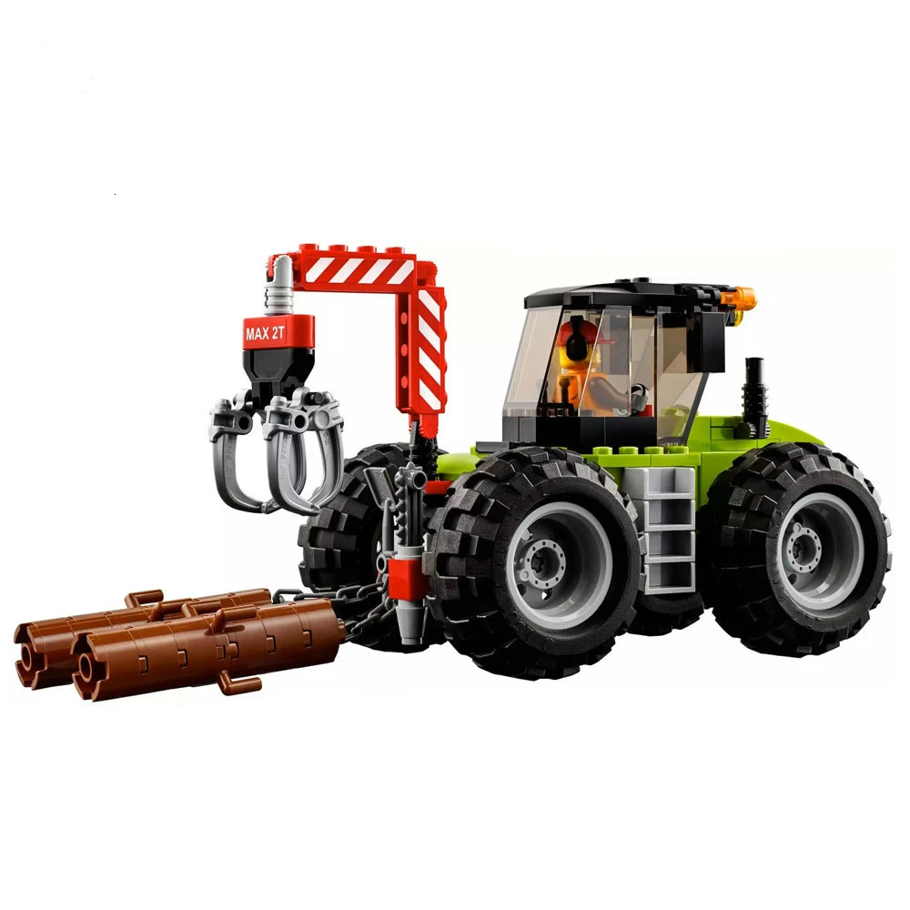 10870 194 шт. Детский конструктор лесной Трактор | Игрушки и хобби