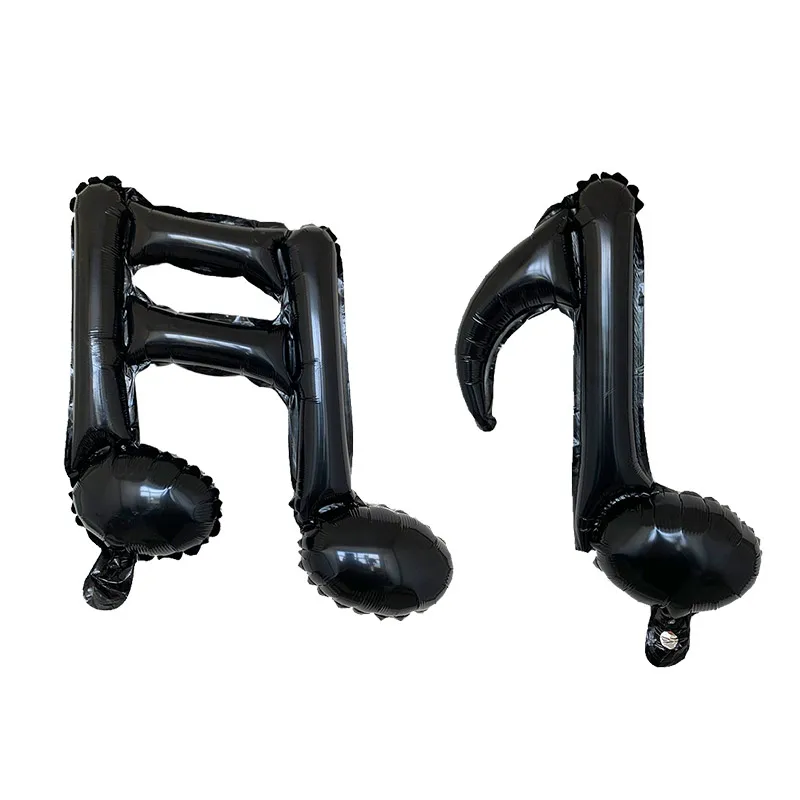 5 шт./лот фольги для музыкальных нот майларовые шары товары дня рождения надувные