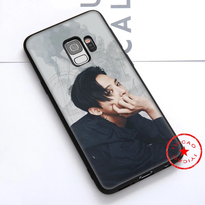 Мягкий чехол IYICAO G Dragon peaceminusone для samsung Galaxy S10e S10 S9 S8 Note 8 9 10 Plus S6 S7 Edge TPU |