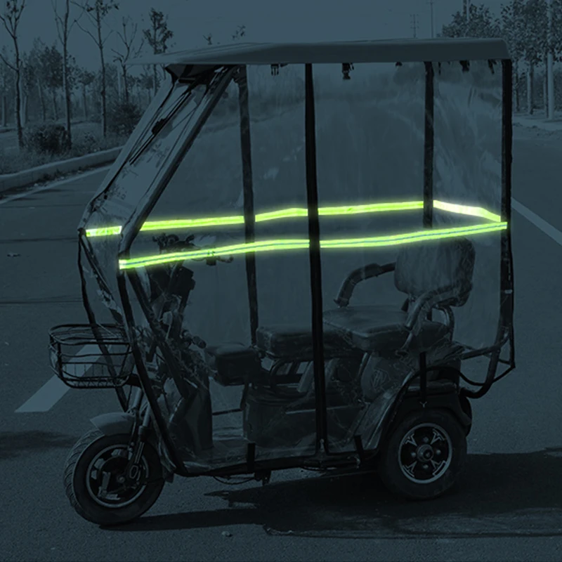 Adult Men Lady Tricycle Motorcycle Canopy Umbrella Awning Electric Car Waterproof Sun Block Rain Shield Thickened Can | Автомобили и