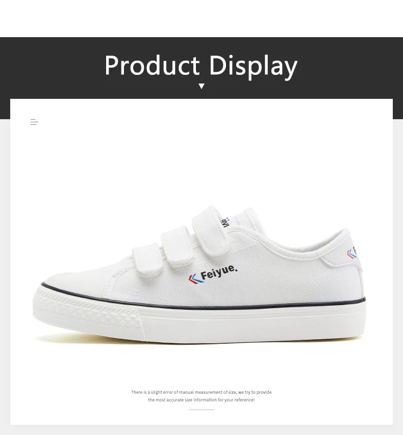 Feiyue/838 г. Парусиновая обувь мужская и женская обувь Вулканизированная обувь на липучке 2 цвета дышащие повседневные трендовые Нескользящие кроссовки